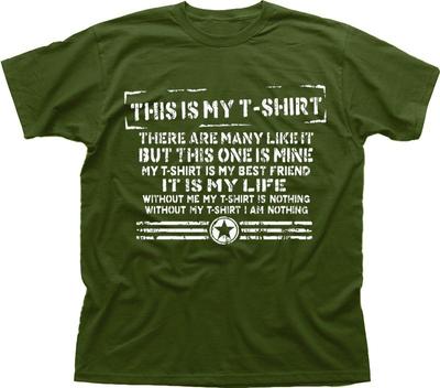 T-Shirt Creed Full Metal Jacket Parodie lustig das ist mein Gewehr schwarzes T-Shirt OZ9490
