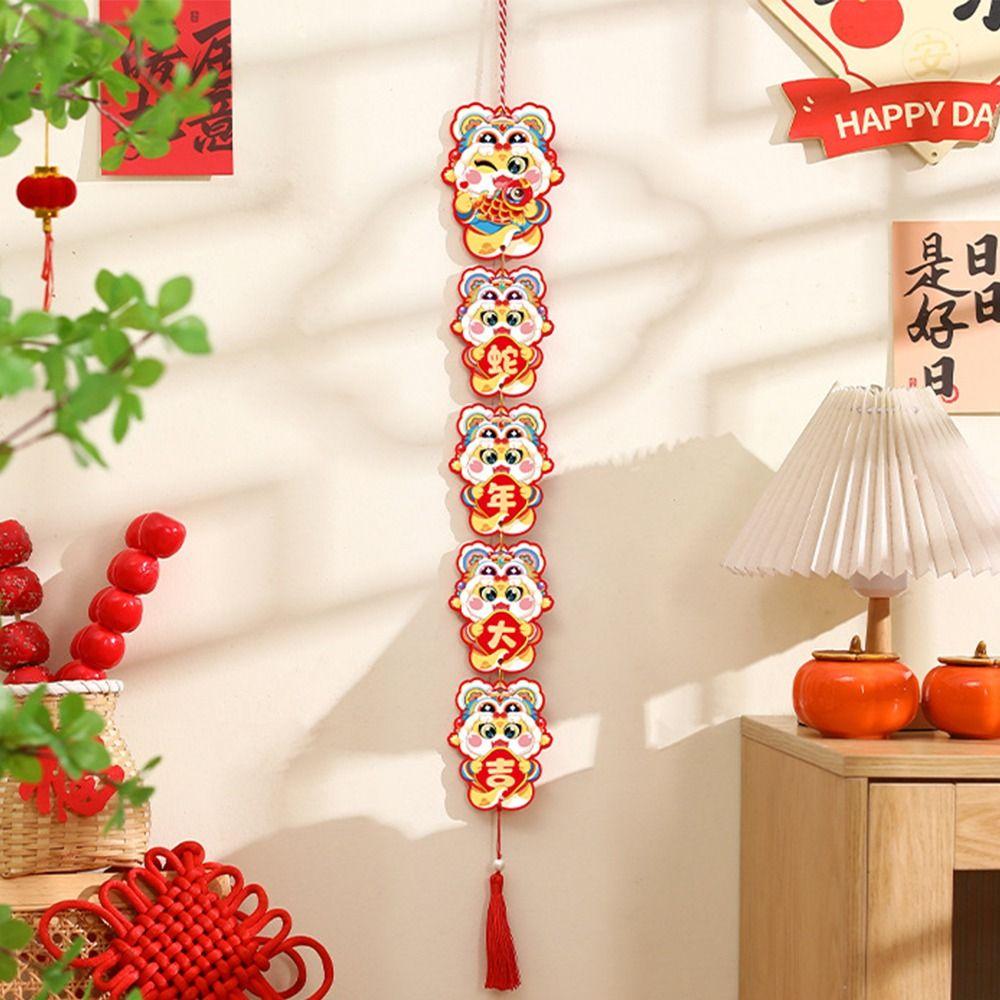 Blessing Chinese Snake Year Pendant Traditional Spring Festival Supplies  Home New Year Decor