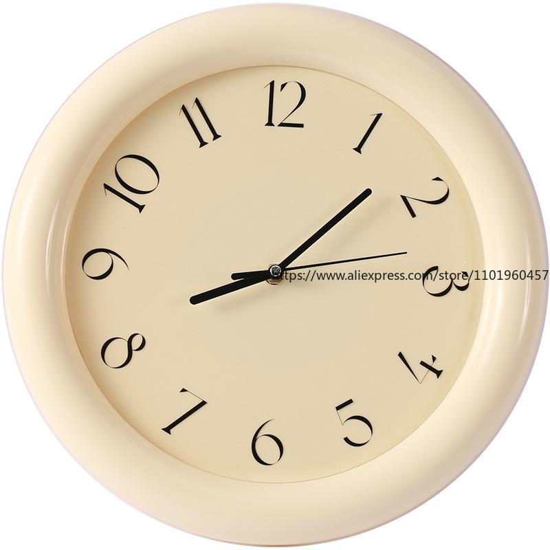 Nordic Ins-Style Living Room Deep Decoration Clock Bedroom Office Living Room Creative Home Wall-Mounted Clock