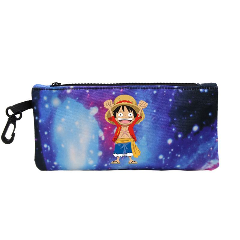 Animation Peripheral Printing Pencil Case Primary and Secondary School Students Stationery Zipper Pencil Case
