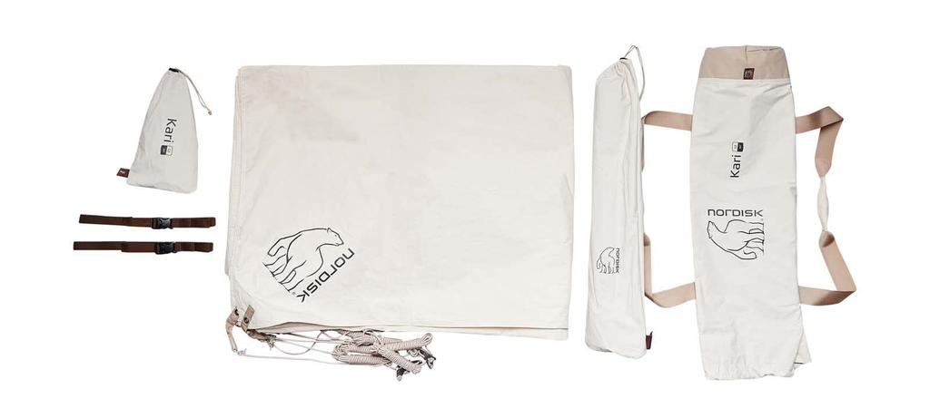 NORDISK Outdoor Camping Tarp Kari 12 400 X 300cm Natural Japanese 242042 [Genuine Product]