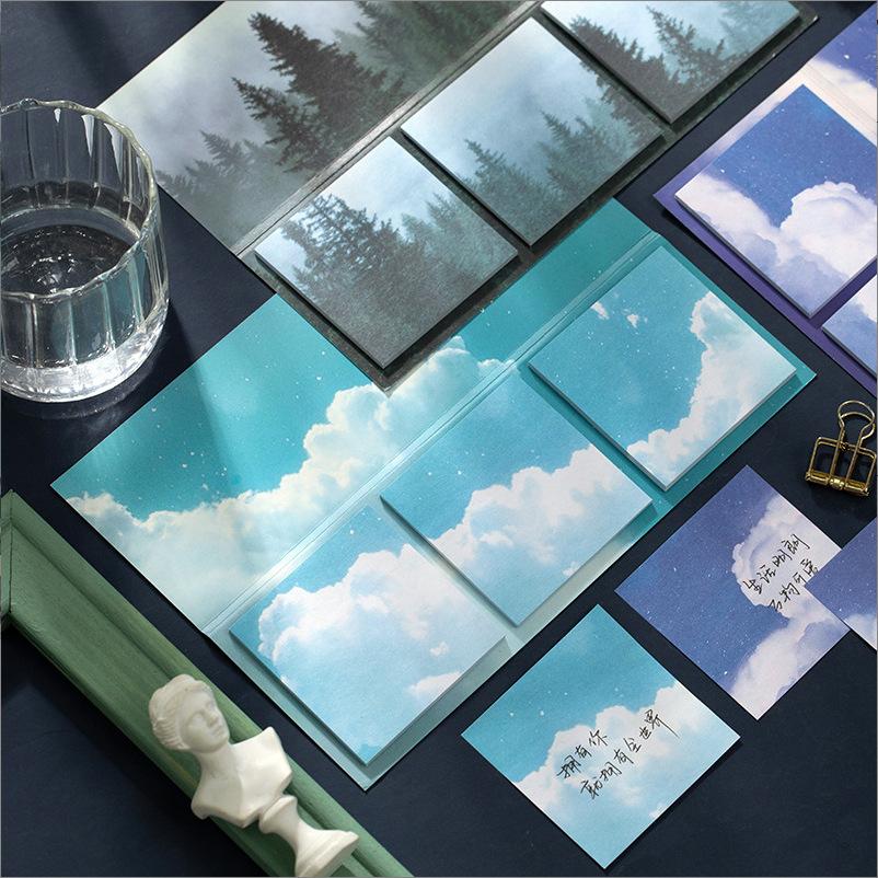 Post-it Note N Times Stick Student Pocket Diy Decorative Materials Message Memo Paper