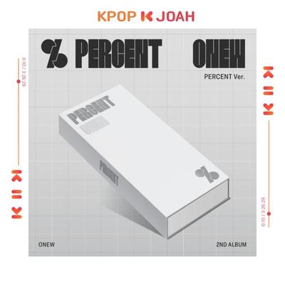 (PERCENT Ver.) ONEW (SHINee) [PERCENT] 2nd Full Album