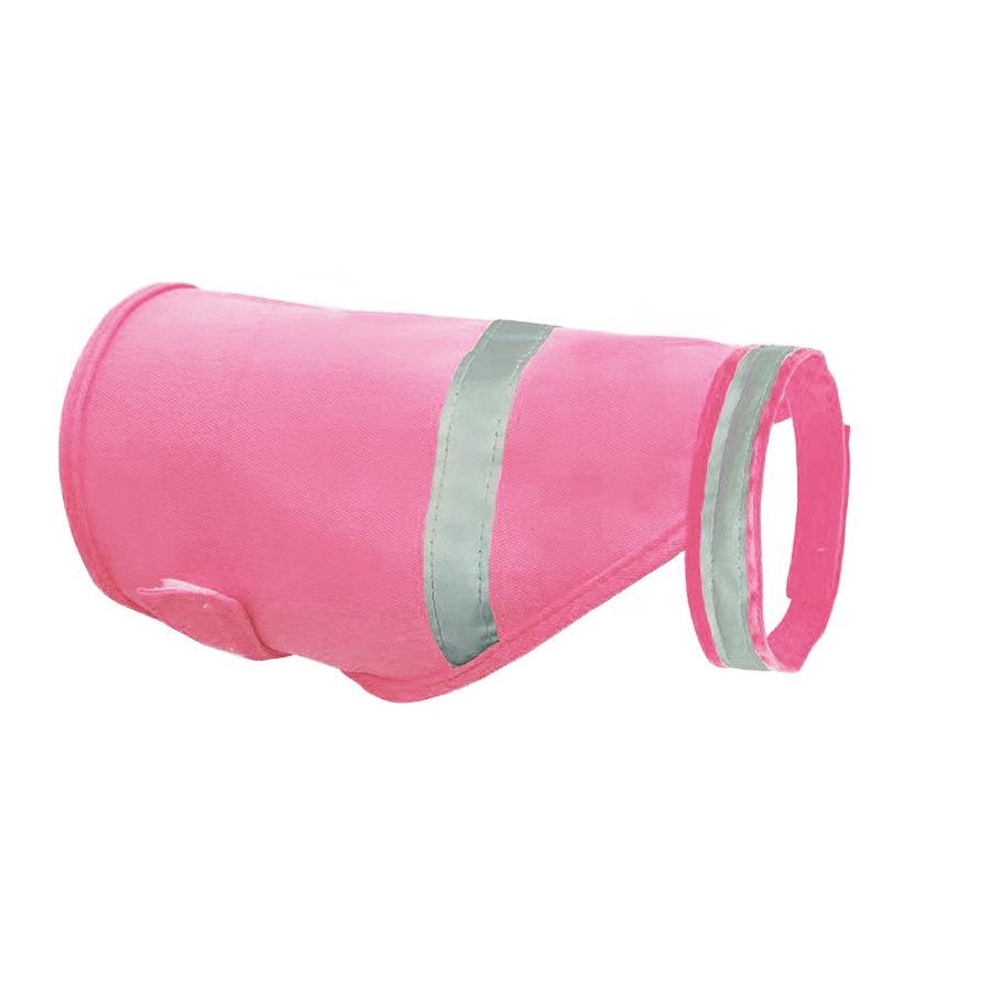 Fluorescent Reflective Dog Vest: Breathable Summer Safety Apparel for Large Dogs