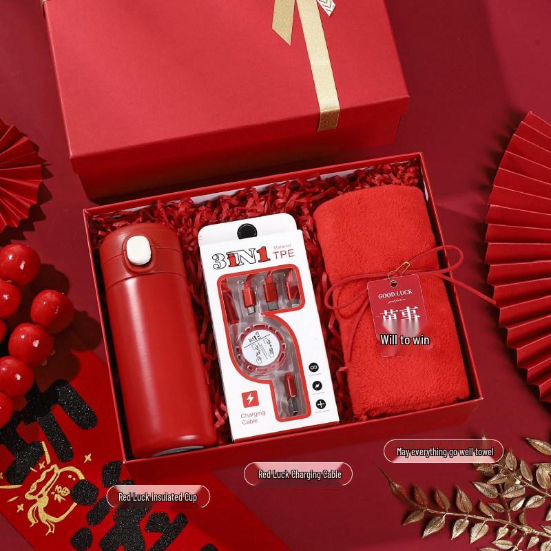2026 Year of the Horse Customizable Employee Gift Set – Practical and Creative New Year Souvenirs