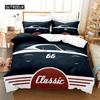 Cartoon Sports Car Bedding Set Duvet Cover Set 3d Bedding Digital Printing Bed Linen Queen Size Bedding Set Fashion Design