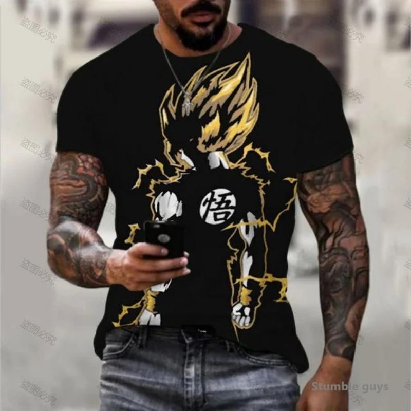 New Dragon Ball Super Goku Super Saiyan God Cosplay T-Shirt Men Women 3D Print Anime Graphic Tee Casual Short Sleeve Tops Fans