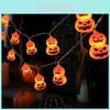 Led Pumpkin Lights Lamp For Festive Halloween And Event Decor
