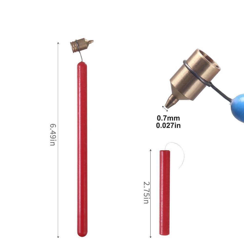 

Pysanka Painting Slanting Fine Line Paint Pen Fine Painting Pen for Rock Scriting Scratch Repair красный