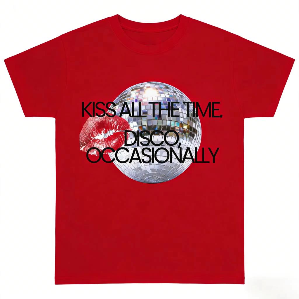 Harry Styles New Album Kiss All The Time Disco Occasionally 100cotton Unisex Shirt Summer ONeck Short Sleeve Tshirt Fan Gift