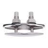 6 Inch Pull Up Cleat 316 Stainless Steel Flush Mount Retractable Boat Cleat Heavy Duty Marine Dock Cleat for RV Yacht