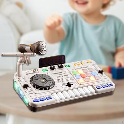 Zabawka Mikser DJ dla Dzieci Edukacyjna Gra Audio dla Przedszkolaka Prezent Urodzinowy
