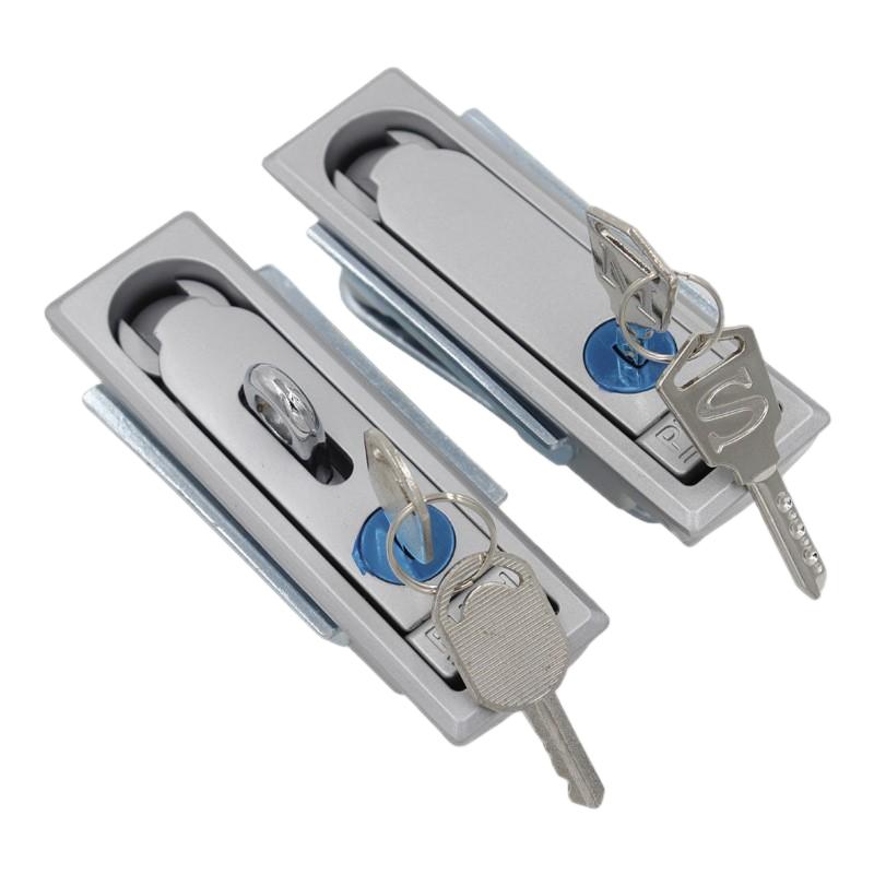 Waterproof Cabinet Plane Lock MS712 Stainless Steel Lock for Distribution Box Charging Pile