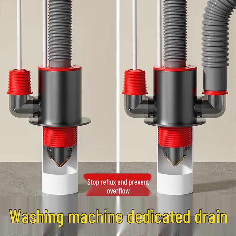 IVORPO Stainless Steel Drain Anti-Odor Sealer & Overflow Plug