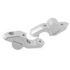Silberne Aluminiumlegierung Motorrad-Lenkererhöhungen für BMW R1300G (1 Paar)
