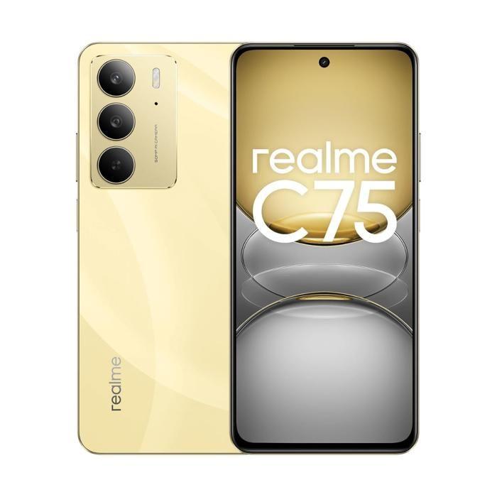Realme C75 4G 8 Go/128 Go Or (Lightning Gold) Double SIM