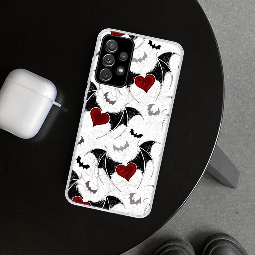 Gothic Vampire Scarlet Art Phone Case for Samsung Galaxy A17 A16 A26 A36 A56 A57 A37 A15 A25 A35 A55 A14 A24 A34 A54 A13 A23 A33