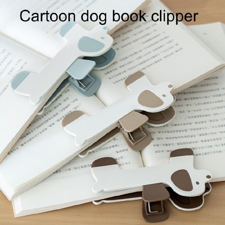 Multifunctional Dog Shape Book Clip Plastic Construction Easy Page Turning Suitable for Multiple Publications Easily
