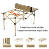 ZISIZ Outdoor Camping Folding Table & Chair Set