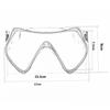 Adult Large-frame Diving Goggles Snorkel Snorkeling Set High-definition Tempered Glass Liquid Silicone Mask Glasses Equipment