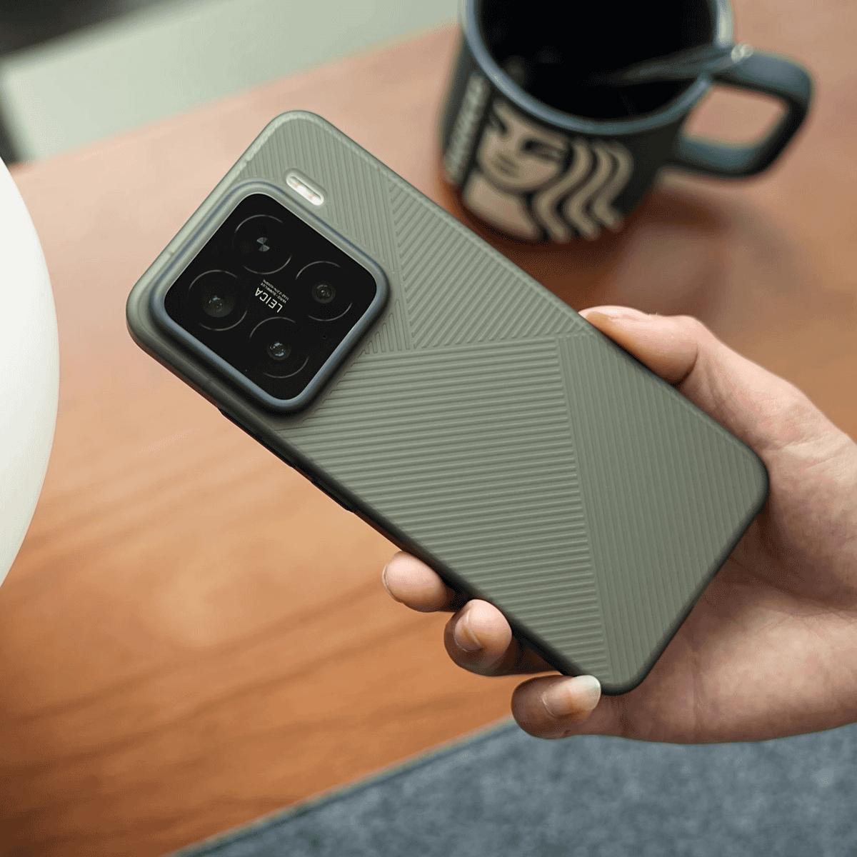 

Мобильный телефон Mi 15 Новый геометрический узор Матовый Всесторонний Жесткий Чехол Mi 14 Нескользящий, Легкий и Противоударный Защитный Чехол Xiaomi 15