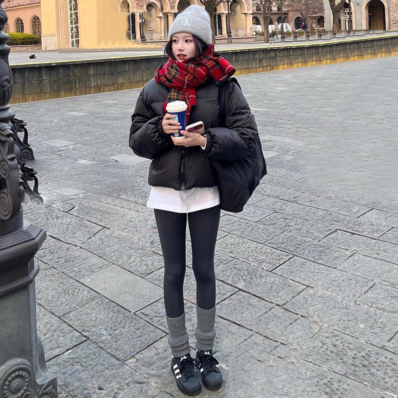 Women s White Cotton Hoodie Skirt Set with Shark Pants for Spring & Autumn 2026 Small