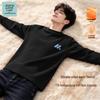 Jeanswest Men's Thermal Long-Sleeve Crewneck T-Shirt