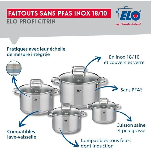 Набор сотейников ELO Citrin, 5 предметов