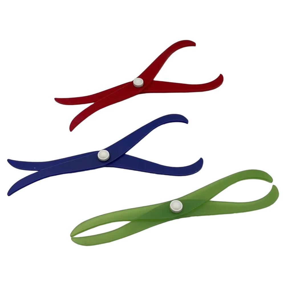 8" Length Bent Leg Acrylic Caliper Clay Sculpture Measuring Pottery Tool for Carving Shaping Clay Sculpture Modeling