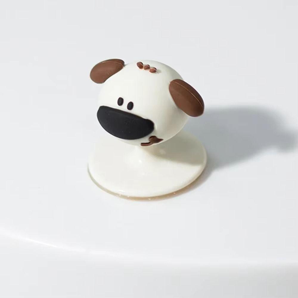 Easy Installation Cartoon Lamb Cabinet Handles Adorable Shape Self-Adhesive Handles  Glass Doors