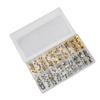 300pcs Stainless Steel Watch Crown Set Replacement Parts Watch Crown for Professional Watchmaker Watch Repairers