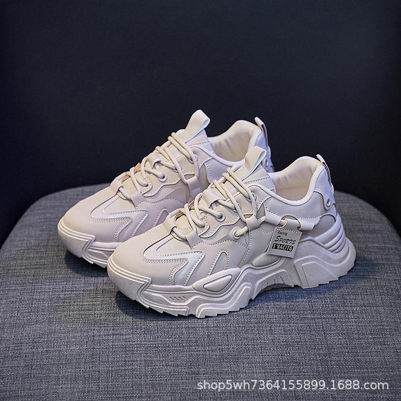 Women's shoes spring and summer sports shoes dad shoes trend versatile female students casual running