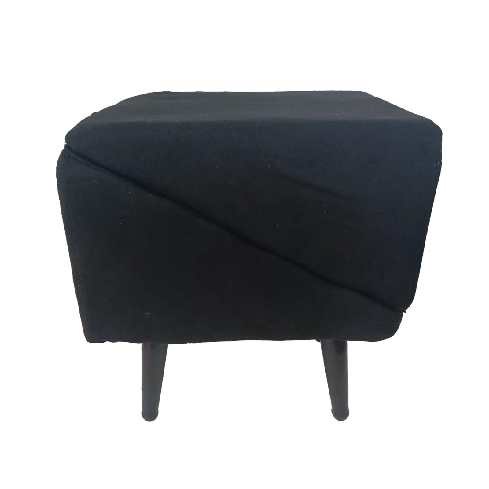 

Встроенный пандус для собак и подставка для ног, высота дивана, плавный наклон One Size чёрный