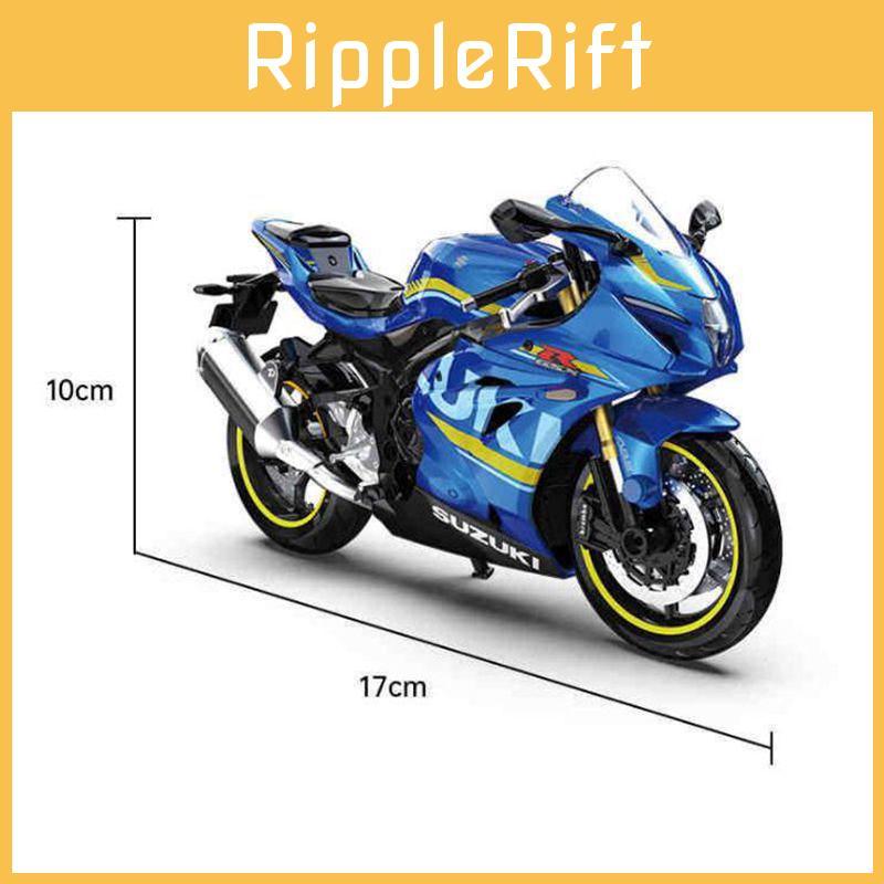 Motorcycle Alloy Model Toy With Inertia Function Design For Daily Kids Gift