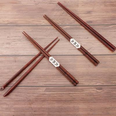 Outils de cuisine de haute qualité 22,5 cm pour la maison, la cuisine, le restaurant, baguettes à sushi réutilisables, vaisselle, couverts, baguettes en bois