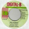 Płyta 7-calowa COCOA TEA / SHABBA RANKS - Time Is Dread NONE Digital-B 2001 Jamajka Reggae, Ska & Dub Używana