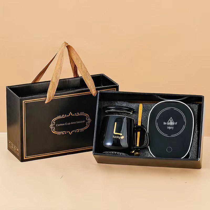 55° Temperature-Regulating Ceramic Coffee Mug Gift Set