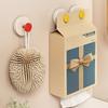 Reusable Abs Suction Cup Hook Punch-Free Wall Mounted Wall Hanger Accessories Vacuum Door Hooks Toilet