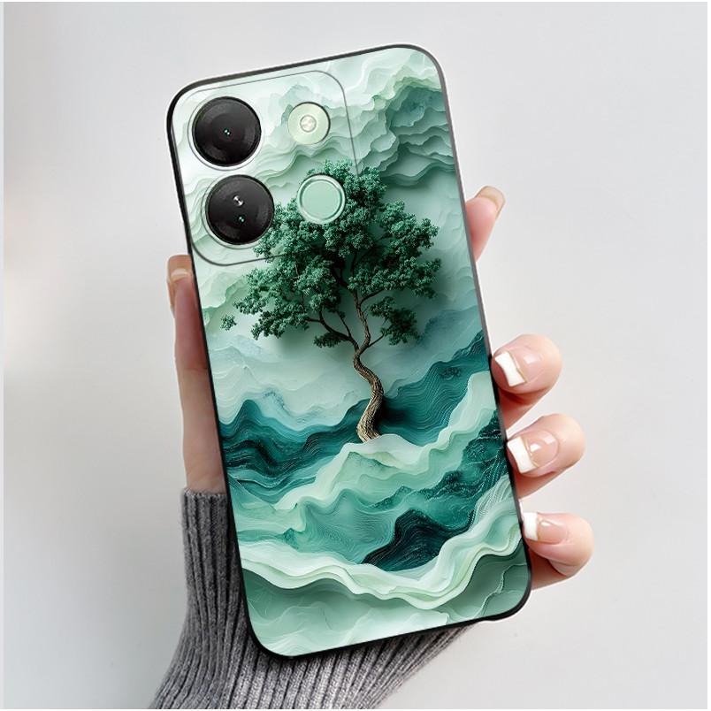 Cute Case For Infinix Smart 7 HD / Smart 7 Plus Fundas Coque Printing Shell Protective Cover Soft Silicone Cartoon Phone Casing