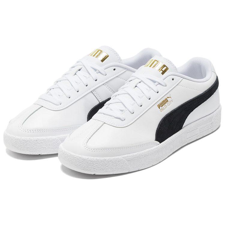 PUMA Oslo City White Black Gold 374976-02