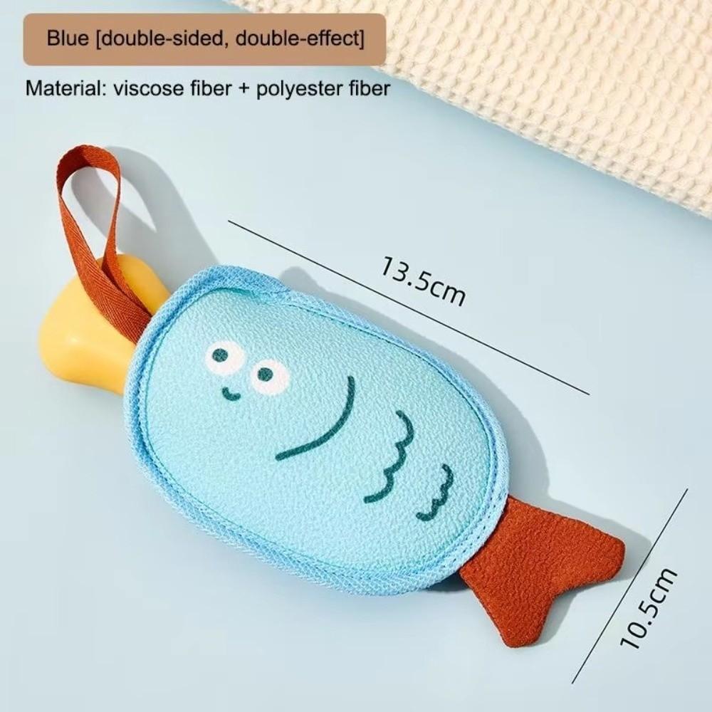 

Quick Lather Mesh Soap Foaming Net Exfoliating Mesh Soap Foaming Net Bag Foaming Dense Bubbles Bath Mesh Sponge синий