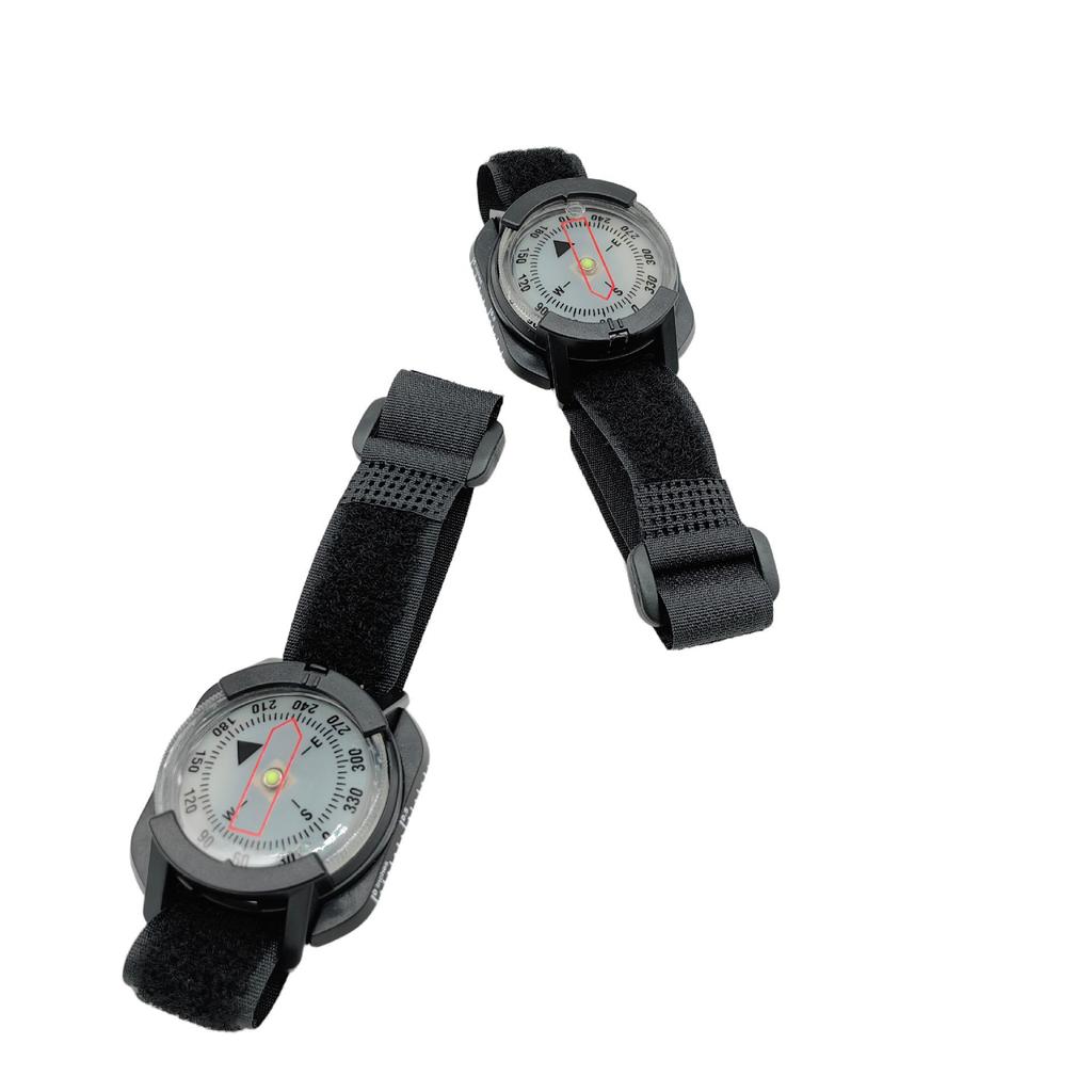 Diving Outdoor Wristwatch Compass with Luminous Display and Strong Magnetism