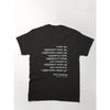Camiseta Paródia de Chop Suey - Camiseta de Banda com Letras de Wake Up, Colecionável Musical Autêntico, Camisa Unisex Respirável para &, Top com Letra de Música Icônica para