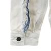 Levi's Big E Denim Jacket S White System Jeans Men's Used