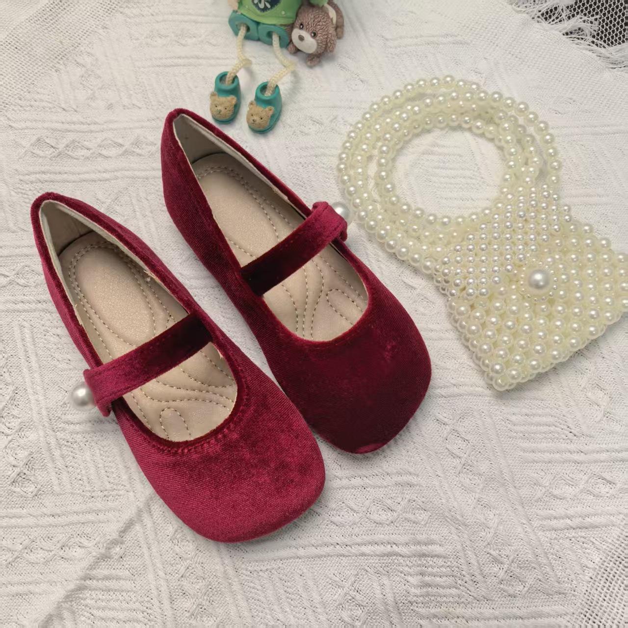 

Children Casual Shoes Autumn Fashion Vintage Outdoor Non Slip Girls Princess Shoes Lightweight Comfortable Soft Sole Flats 24