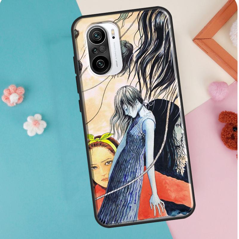 Horror Junji Ito Case For Xiaomi Mi 11T Pro 12 X 10T Mi 11 Lite Phone Cover For POCO X3 Pro GT X4 F3 M3 M4