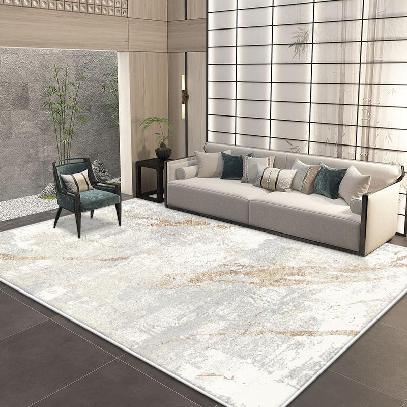 Abstract Simple Style Antiskid Living Room Rugs Big Size Soft Room Decor Bedroom Carpet Easy Cleaning Coffee Tables Mat Washable