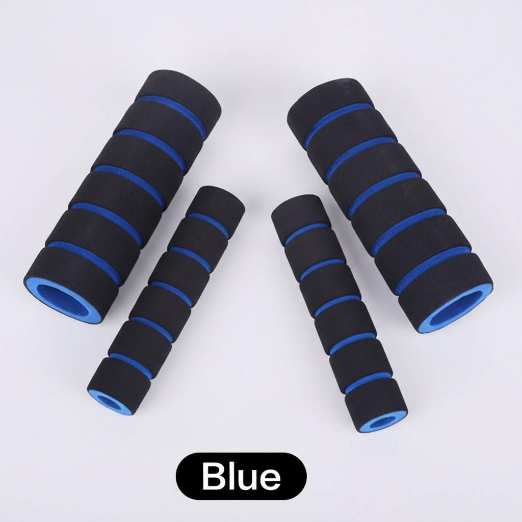 

Comfort Foam Bike Handlebar Grips Anti-Slip MTB Cycling Accessories for Improved Handling and Control синій