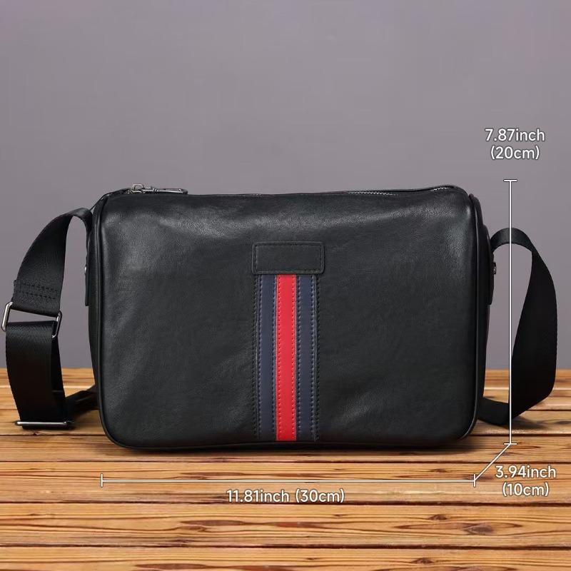 Leather Men's Single-shoulder Bag Crossbody Bag High-end Single-shoulder Crossbody Bag