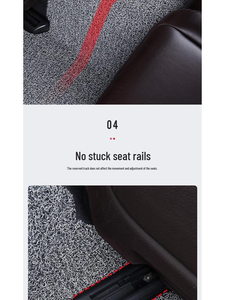 Honda Accord 2000-25 Anti-Slip Wear-Resistant Coil Mat